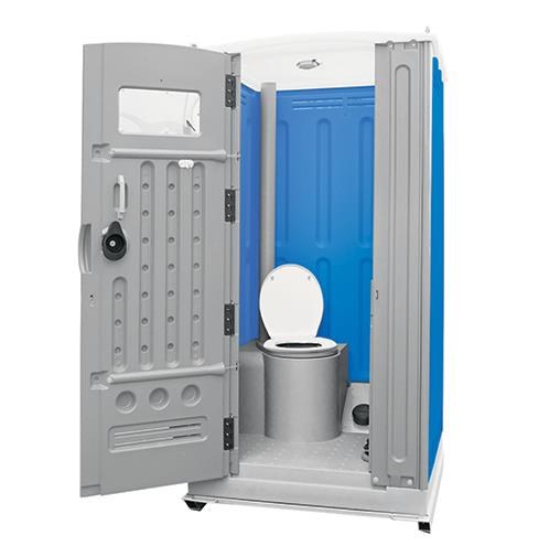Fresh Flush toilet with door open
